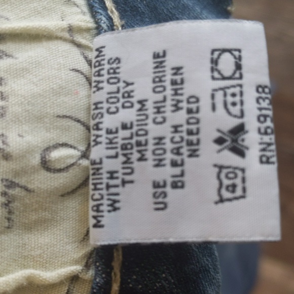 COWGIRL TUFF "Wild Thing" bootcut jeans sz 25x33L - Picture 11 of 13